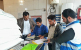 بازدید از نانوایی ها  و آموزش برای متصدیان نانوایی های شهرستان زهک انجام‌ شد