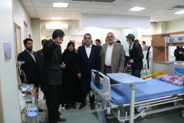 مرکز شیمی درمانی شهرستان زابل با حضور وزیر بهداشت افتتاح شد