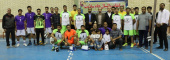 تیم والیبال شبکه بهداست و درمان هیرمند قهرمان جام سلامت