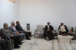دیدار رئیس دانشگاه علوم پزشکی زابل با امام جمعه معزز شهرستان‌ زهک