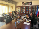 دیدار و گفتگو دکتر شهدادی با معاون پرستاری وزارت بهداشت درمان و آموزش پزشکی