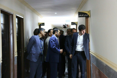 افتتاح مرکز جامع خدمات سلامت روستایی قلعه نو در شهرستان زهک