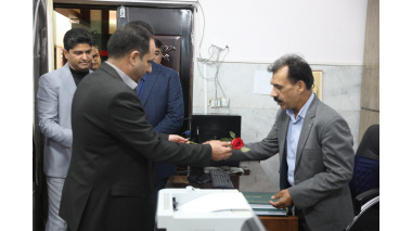 قدردانی رئیس دانشگاه علوم پزشکی زابل از همکاران به مناسبت روز حسابدار