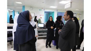 بازدید میدانی رئیس دانشگاه علوم پزشکی زابل از بخش داخلی بیمارستان امیرالمؤمنین علی(ع) در پی مطالبه مردمی