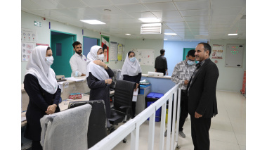 بازدید رئیس دانشگاه علوم پزشکی زابل از بیمارستان امیرالمومنین علی (ع)؛ تأکید بر ارتقاء خدمات در شرایط ویژه کشور