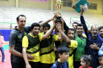 در مسابقات فوتسال جام سلامت کارکنان دانشگاه علوم پزشکی زابل / تیم شبکه بهداشت و درمان شهرستان زهک قهرمان شد